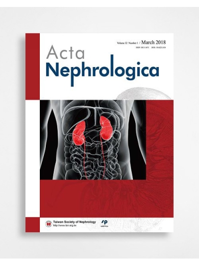 Acta Nephrologica 臺灣腎臟醫學會雜誌
