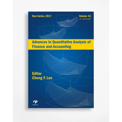 Advances in Quantitative Analysis of Finance and Accounting